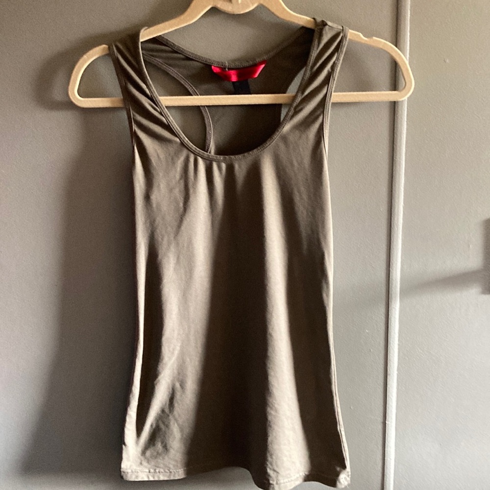 Hot Kiss Army Green Tank Top